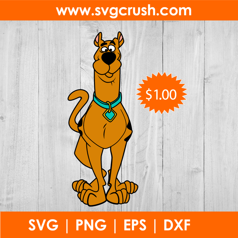 Cartoon Scooby Doo SVG