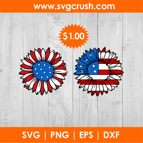 Free Free 179 Sunflower American Flag Svg Free SVG PNG EPS DXF File
